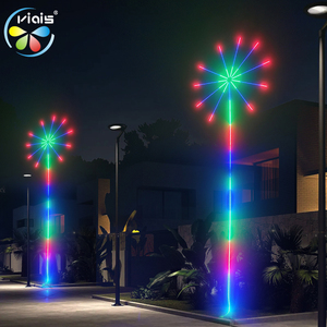 900LEDs fuegos artificiales forma LED RGBIC <span class=keywords><strong>luces</strong></span> 12V música sincronización de sonido para decoraciones de fiestas al aire libre Navidad Control remoto fuegos artificiales - Product Image 3