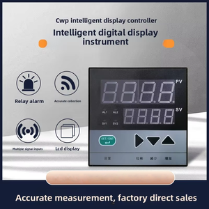 Compteur numérique intelligent monocanal haute précision avec affichage LCD, alarme de niveau de température et sortie de communication - Product Image 5