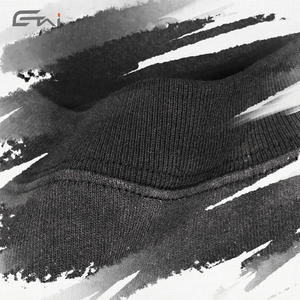 批发品牌标志刺绣街装男装酸洗褪色t恤定制男装健身服装复古t恤 - Product Image 5