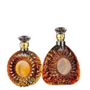 Sang trọng nứa-Kín chai thủy tinh với Stopper cho Vodka Brandy rượu tinh Thần Rượu cho Tequila sử dụng - Product Image 4