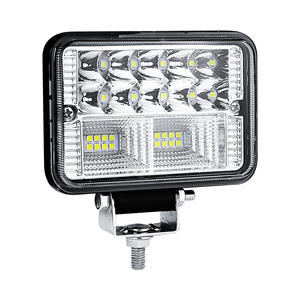 DXZ Barre lumineuse LED carrée de 4 pouces 78W Lampe de conduite de <span class=keywords><strong>voiture</strong></span> pour voitures Tracteur routier Bateau 4x4 ATV Spot Beam LED Worklight pour camions Nouveau - Product Image 6