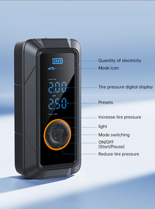 Compresseur d'air portable rechargeable 150 PSI, gonflage rapide, mini <span class=keywords><strong>pompe</strong></span> <span class=keywords><strong>à</strong></span> pneus pour voiture, moto, <span class=keywords><strong>vélo</strong></span> <span class=keywords><strong>électrique</strong></span>, ballons de sport - Product Image 2