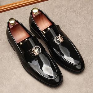 2025 Spring/Summer/Autumn New Design Pointed Waterproof Business Formal Men's Casual Shoes Slip-On Office Career <b>Height</b> - Product Image 3
