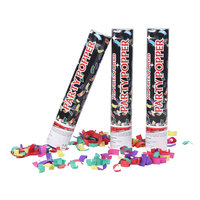 Lance-confettis rectangulaire populaire pour les mariages et les anniversaires, fournitures pour fêtes