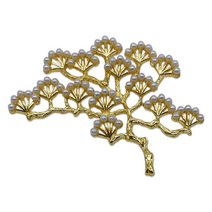 Accessoire décoratif en alliage de zinc, perle, sapin, fournitures artisanales, style moderne et simple - Product Image 1
