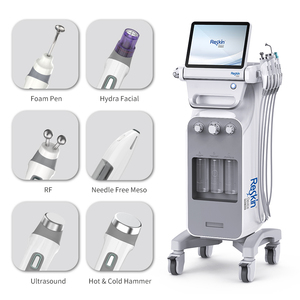Máquina de Cuidado Facial para Limpieza Profunda y Eliminación de Puntos Negros, Máquina Facial de Oxígeno Hydra para Salón de Belleza, Abre Poros en Profundidad - Product Image 5