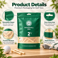 Sachet Doypack Personnalisé en Papier Kraft Compostable avec Fermeture Zip Refermable pour Emballage Alimentaire (Noix, Cacahuètes, Épices, Poudres) 200g