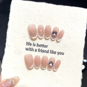<span class=keywords><strong>Uñas</strong></span> Postizas de Verano 2026 con Diseño de Ojo de Gato, Estilo Corto y Lindo, con Pegamento, Logotipo Personalizado, Material Acrílico para Aplicación en Dedos - Product Image 6