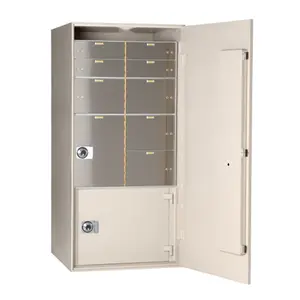 Custom Heavy-Duty Steel Electronic Safe Smart Deposit Box With Double Key Fireproof Vault Caja De Seguridad Money Security Safe