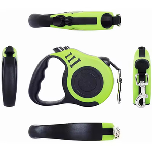 Wholesale Customization 3m 5m Automatic Retractable Dog Leash Durable Outdoor Walking Pet Dog <b>Training</b> <b>Lead</b> - Product Image 3