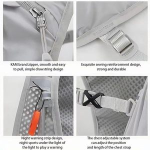 سترة تكتيكية متعددة الوظائف للرياضات الخارجية والجري والمشي لمسافات طويلة مع جيوب شبكية قابلة للتنفس - Product Image 3