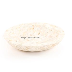 ถาดเสิร์ฟไม้สไตล์โบฮีเมียน ประดับมุก ดีไซน์ยืดหยุ่น สำหรับรอมฎอน อีด มูบารัค |   จานอาหารทำมือสำหรับของว่างอินทผลัม - Product Image 3