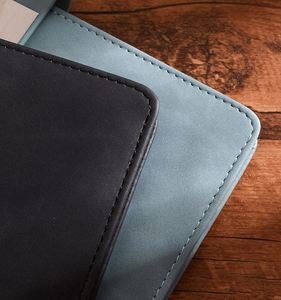 High Quality A5 100Sheets Pu Leather Hardcover Business Office Notebook Dairy Book for Student - Product Image 6