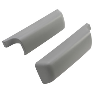 Capuchons de réparation pour accoudoir de panneau de porte gris en ABS (paire) pour ASTRO SAFARI 1996-2005 - Product Image 2