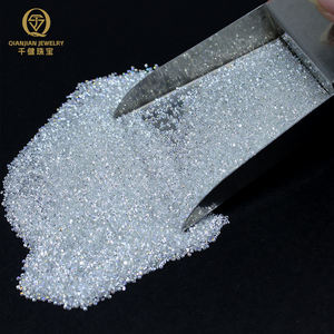 Commercio all'ingrosso miglior prezzo 1ct a borsa bianco Moissanite pietre preziose sciolte rotonde taglio brillante Mossanite diamanti per orecchini anelli che fanno - Product Image 4