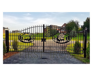 <strong>Latest</strong> Iron House <strong>Gate</strong> <strong>Grill</strong> <strong>Designs</strong> Deer Wrought Iron <strong>Gate</strong> - Product Image 1