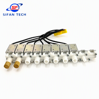 Vanne d'échappement rapide miniature personnalisée en gros DC24V 3 voies 2 positions normalement fermée, électrovanne pneumatique micro pour collecteur