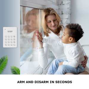 Agshome Nhà Thông Minh Hệ thống an ninh chống trộm báo động còi báo động không dây tự làm Kit nhà căn hộ văn phòng làm việc Alexa di động tuya ứng dụng - Product Image 4