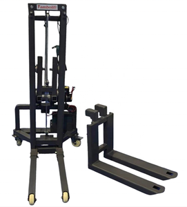 Equipo apilador de elevador eléctrico de carga automática portátil de 300kg para manipulación de materiales accesorios de montacargas - Product Image 2