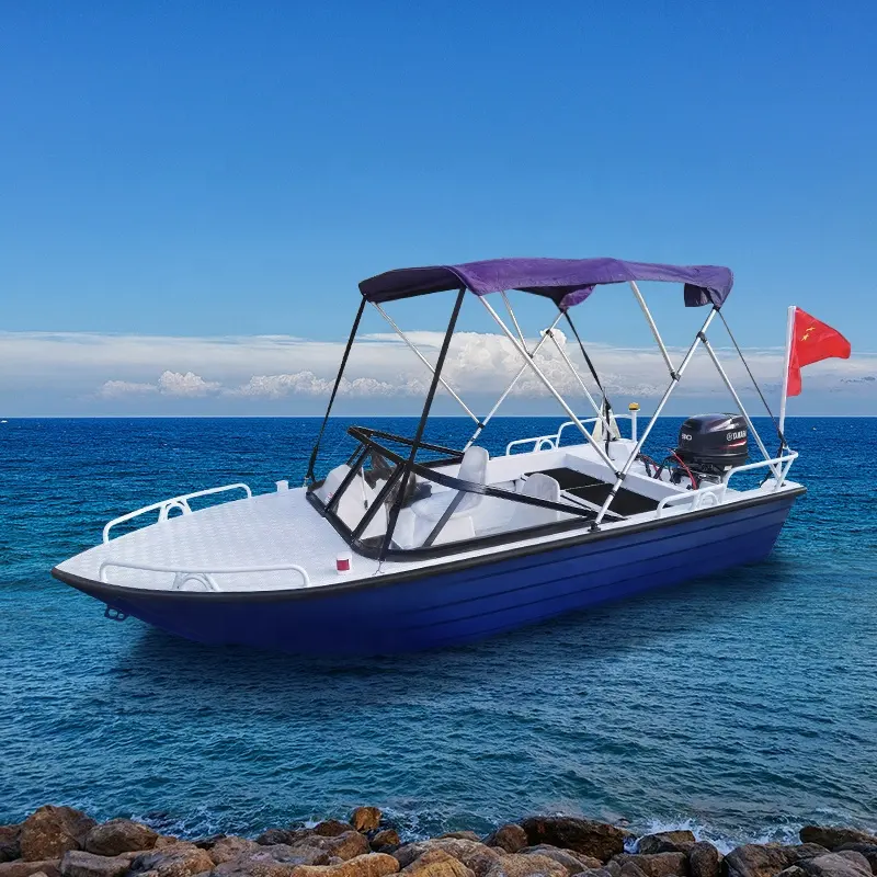 海のための風防が付いている工場直接商業安いスピードボート12.8ftアルミニウム合金ボート着陸クラフトヨット