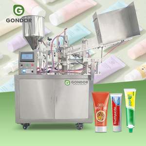 Máquina Semiautomática de Llenado y Sellado de Tubos Metálicos para Crema, Ungüento y Líquidos Cosméticos con Aire Caliente, de Plástico PE, Fabricada en China - Product Image 1