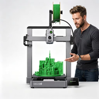 Nouvelle imprimante 3D FDM Profit à nivellement automatique, écran haute résolution, impression WiFi/USB, matériaux PLA/TPU/PETG, buse garantie 1 an