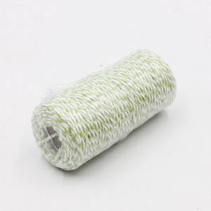 สายเชือกถักสำหรับงานฝีมือทำจากผ้าฝ้าย3เส้นความแข็งแรงสูง100เมตรยาว2มม. สำหรับบรรจุภัณฑ์แบบ DIY ขนาด100เมตร - Product Image 2