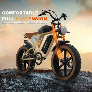 Mejor fabricante de bicicletas eléctricas JANSNO X70 Nuevo modelo de bicicleta de carretera Motor dual 34AH Bicicleta eléctrica 750W 1000W Potente bicicleta eléctrica para hombres - Product Image 6