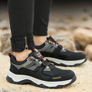 Anti-Slip Breathable Working Anti-Crushing Safety <b>Shoes</b> Insulated Outdoor Black <b>Work</b> <b>Shoes</b> - Product Image 6