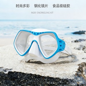 Diving Goggles M3177 Anti Fog Two <b>Windows</b> Adult Swimming Equipment - Product Image 1