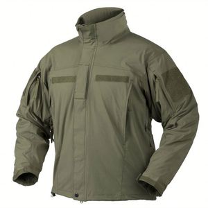 رجل الشرطة الأمن التكتيكية سوفتشيل ارتداء سترة - Product Image 1