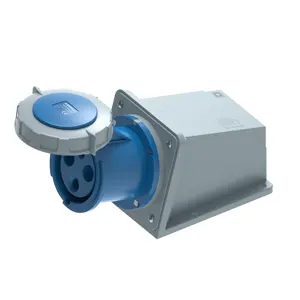 Kripal 5 pin 125 amp Công Nghiệp Treo Tường Ổ cắm ổ cắm 125A <span class=keywords><strong>Cee</strong></span> phích cắm điệ<span class=keywords><strong>n</strong></span> và ổ cắm 3 pha <span class=keywords><strong>N</strong></span>ữ Ổ Cắm Công Nghiệp - Product Image 1