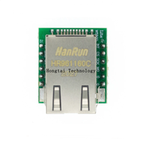 Mini Módulo de red Ethernet W5500 interfaz SPI/protocolo Ethernet/TCP/IP compatible con WIZ820io HR961160C
