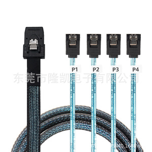 Sas 8087 To <b>Sata</b> X4 Data Cable 0.5M Server Hard <b>Drive</b> Cable Supports Sas 2.0 <b>Sata</b> 3.0 - Product Image 2