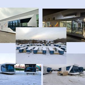 2025年新デザイン モバイルプレハブ 高級ヴィラ 防水屋外スペース グリーンハウス カプセル ホテル客室またはアパート用 - Product Image 6