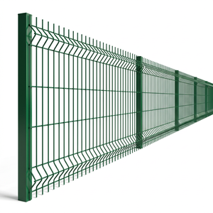 Valla de Malla Metálica Soldada en 3D de Primera Calidad, Valla Curva Galvanizada con Recubrimiento en Polvo Anticorrosión, <span class=keywords><strong>Barrera</strong></span> de Seguridad Metálica para Carreteras y Parques - Product Image 1