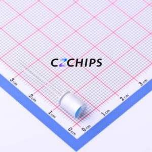 Condensador Sólido APSG160ELL271MF08J, Componente de Orificio Pasante (THT), D6.3xL9mm 270uF 20% 16V 5.08A100kHz - Product Image 1