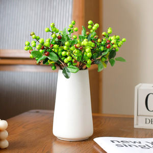 Yapay bitki sahte çiçek Holly çilek kızılcık ve yaban mersini ev dekor düğün süsleme fotoğraf Propsand için - Product Image 2