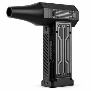 Nettoyeur d'air électrique portatif avec buse de chargement USB-C et brosses de précision pour clavier, PC et intérieur de voiture - Product Image 3