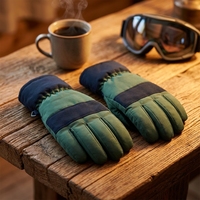 Gants de ski professionnels en nylon légers et imperméables, protection contre les chocs, TJ SNOW, thermiques, unisexes, pour snowboard, hiver extrême