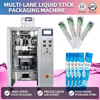 Automatische multi-lane vloeistofverpakkingsmachine mondwaterzakjesverpakkingsmachine