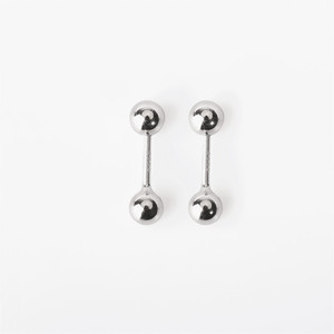 S925 Sterling Silver Ball Stud <b>Earrings</b> <b>3mm</b> 4mm Round Bead Simple Geometric Design For Ear Cartilage Daily Wear - Product Image 5