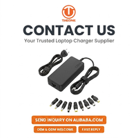 Cargador Universal para Portátil THEONE de 45W 65W 90W 120W, Adaptador de Corriente para Portátil con 8 Puntas para Dell HP Lenovo Acer ASUS