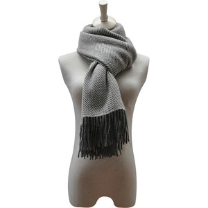 BLUE PHOENIX Chal Largo Yemení para Hombre, Otro Material, Grueso, con Patrón de Espiga a Cuadros/Rayas/Geométrico, Diseño Clásico de Lujo - Product Image 3