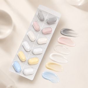 Kit <span class=keywords><strong>da</strong></span> Viaggio per la Cura della Pelle in Capsule Personalizzate, 6 Fasi: Detergente, Tonico, Essenza, Crema Contorno Occhi, Set Compatto Portatile - Product Image 5