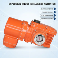 Actionneur électrique intelligent anti-explosion à conception compacte et intégrée, à économie d'énergie, avec alimentation DC38V pour vanne à soupape.