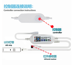 Barra de luz LED de neón flexible de silicona, ecológica, inteligente, digital, para decoración DIY, kit/set de luces. - Product Image 5