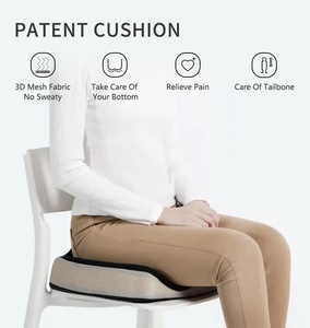 Alívio Da Dor Almofada De Espuma De Memória Suporte <span class=keywords><strong>Tailbone</strong></span> Ergonômico Cóccix Ortopédico Carro Espuma De Memória Almofada Do Assento - Product Image 6