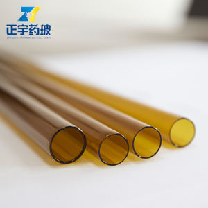 크라운 캡 씰 평면 모양과 도매 사용자 정의 낮은 붕규산 유리 튜브 - Product Image 5