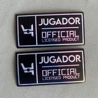 Étiquettes de vêtements en gros, conception personnalisée, logo, transfert thermique, hologramme, patchs souples en TPU pour vêtements de sport, maillots, chemises